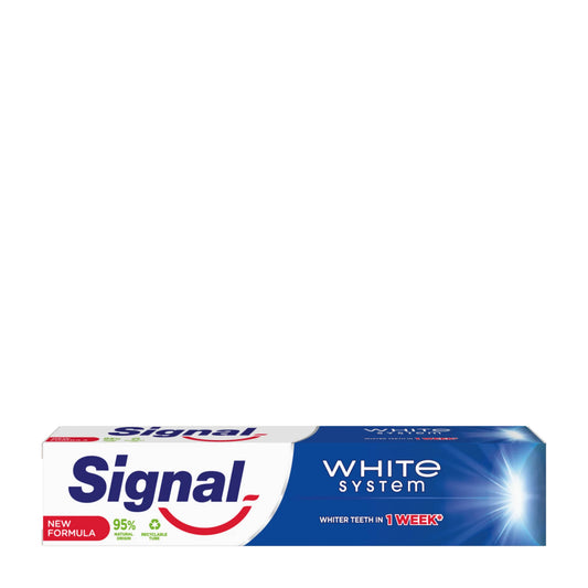 Signal White System original toothpaste, 75 mL