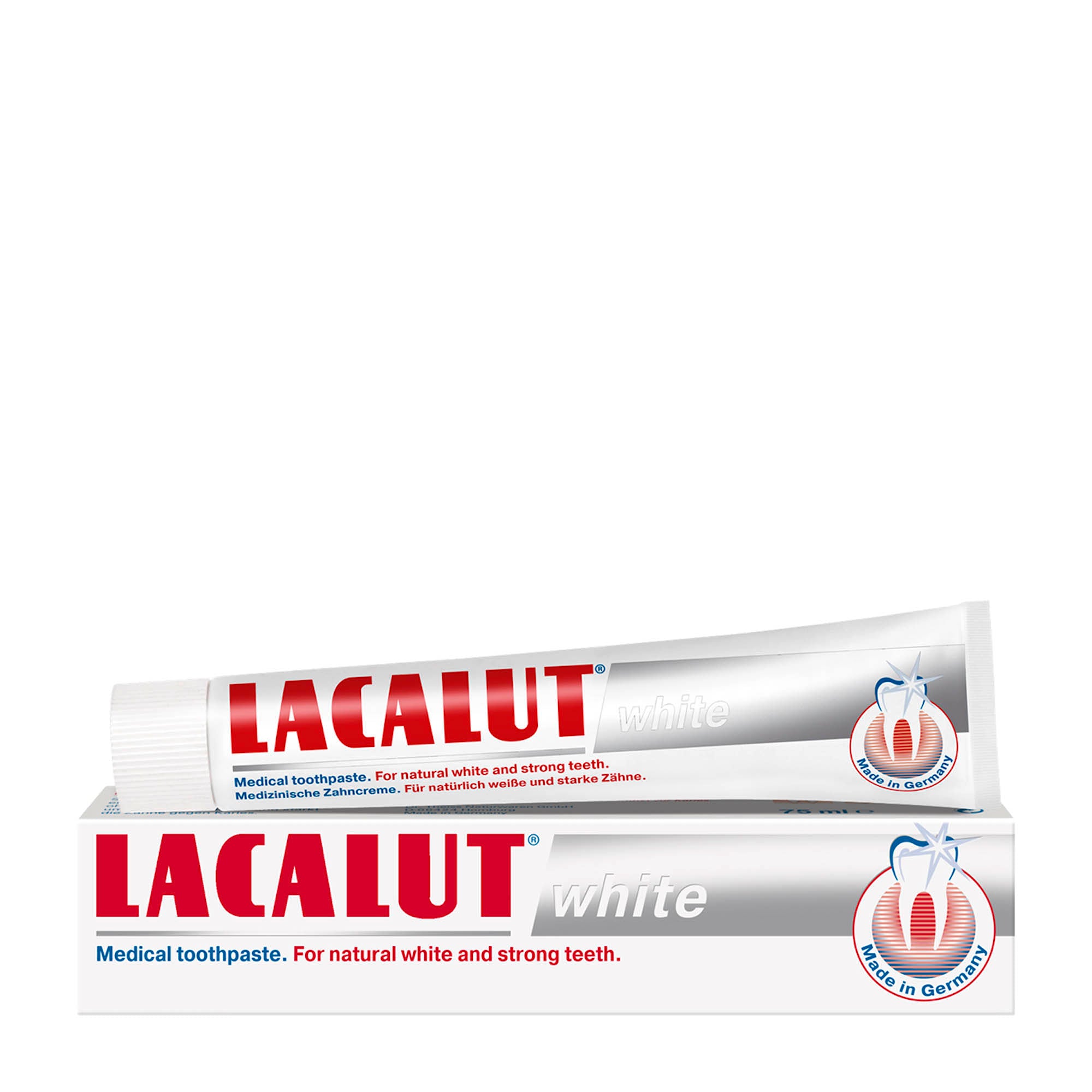 Lacalut White Dentifrice, 75 ml