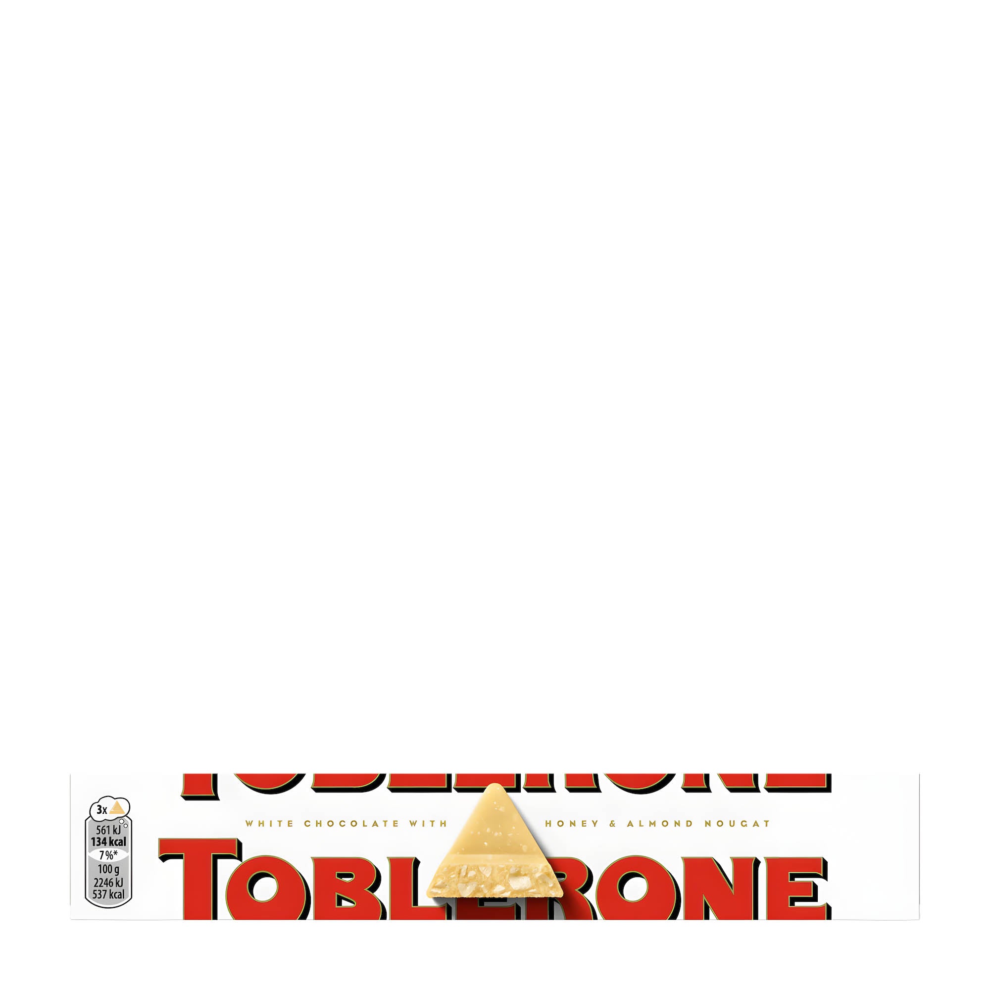 Toblerone White Chocolate, 100 g