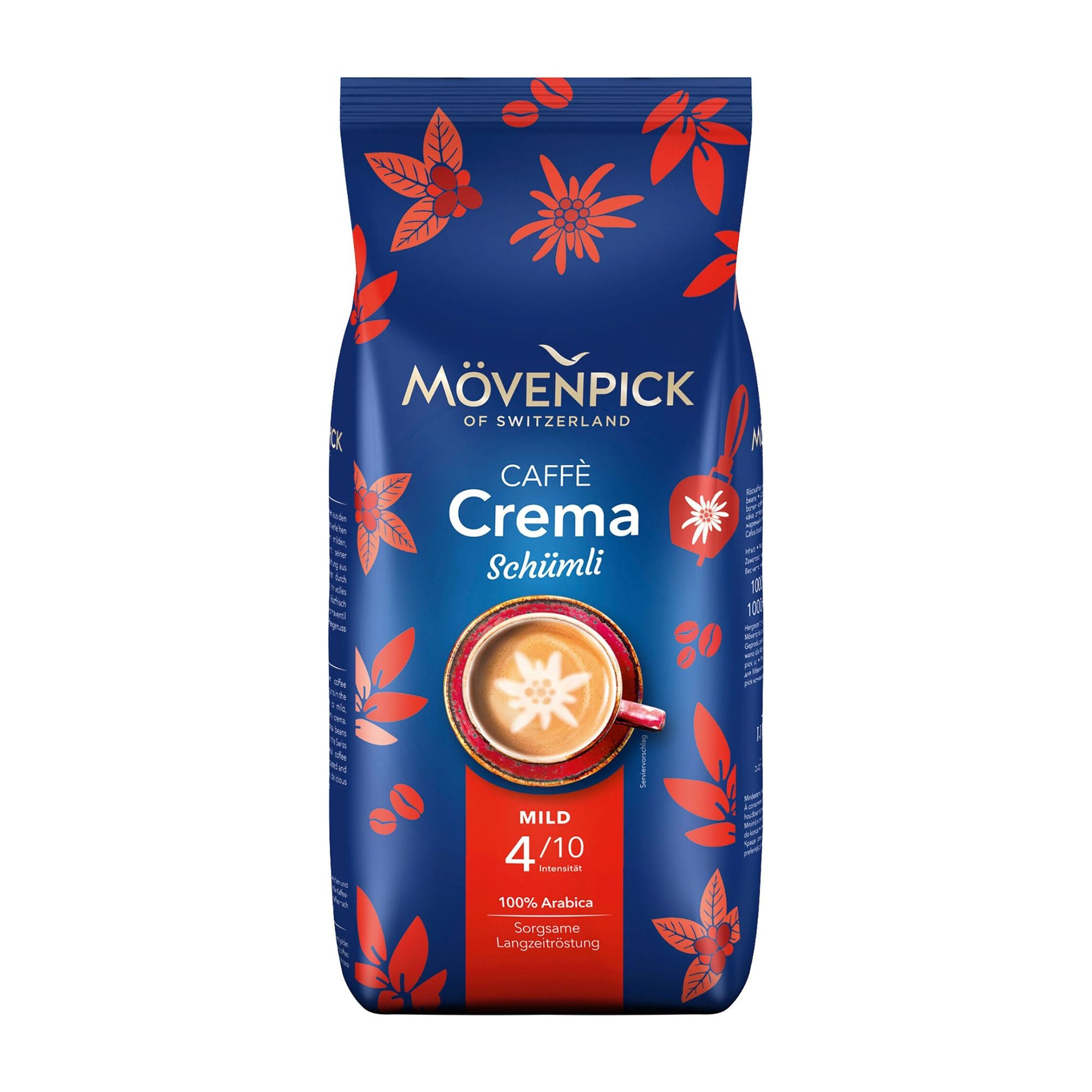 Mövenpick Coffee Beans Caffè Crema Schümli, 1000 g