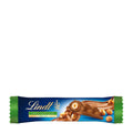 Packaging of Lindt Whole Hazelnut Milk Chocolate Bar, 35g showing the bar and whole hazelnuts with the Lindt logo.