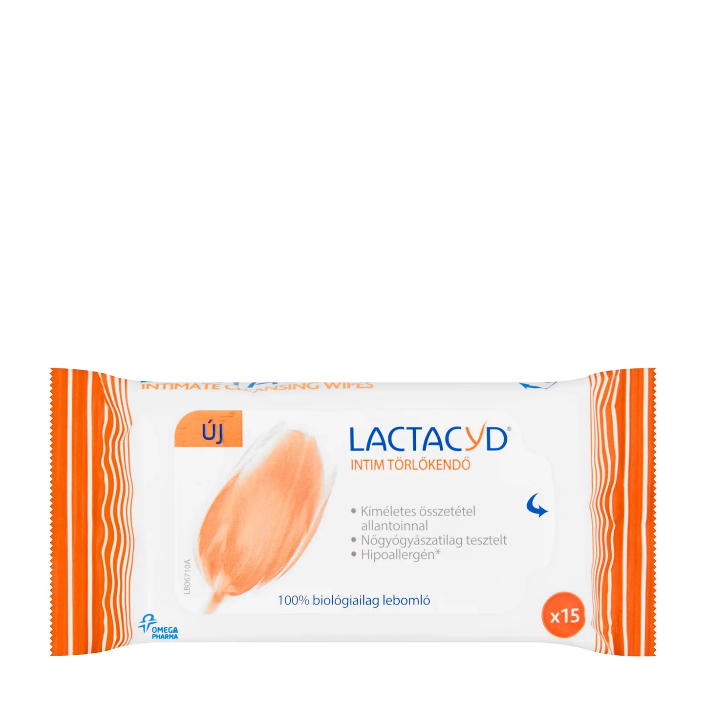 Lactacyd Classic intimate wipes, 15 Count