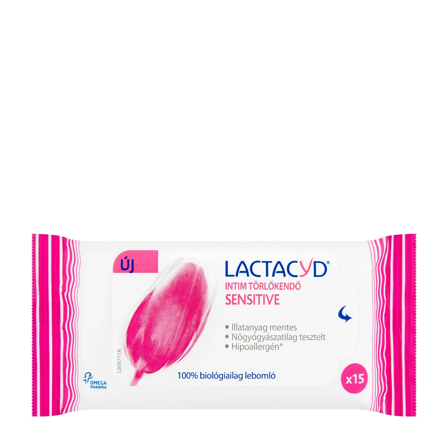 Lactacyd Sensitive intimate wipes, 15 Count