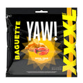YAW! Baguette packaging with yellow and black design, featuring 'Royal Crab' flavor.
