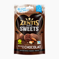 Zentis Lovely Sweets Mousse au Chocolat pralines packaging on a light gray background.