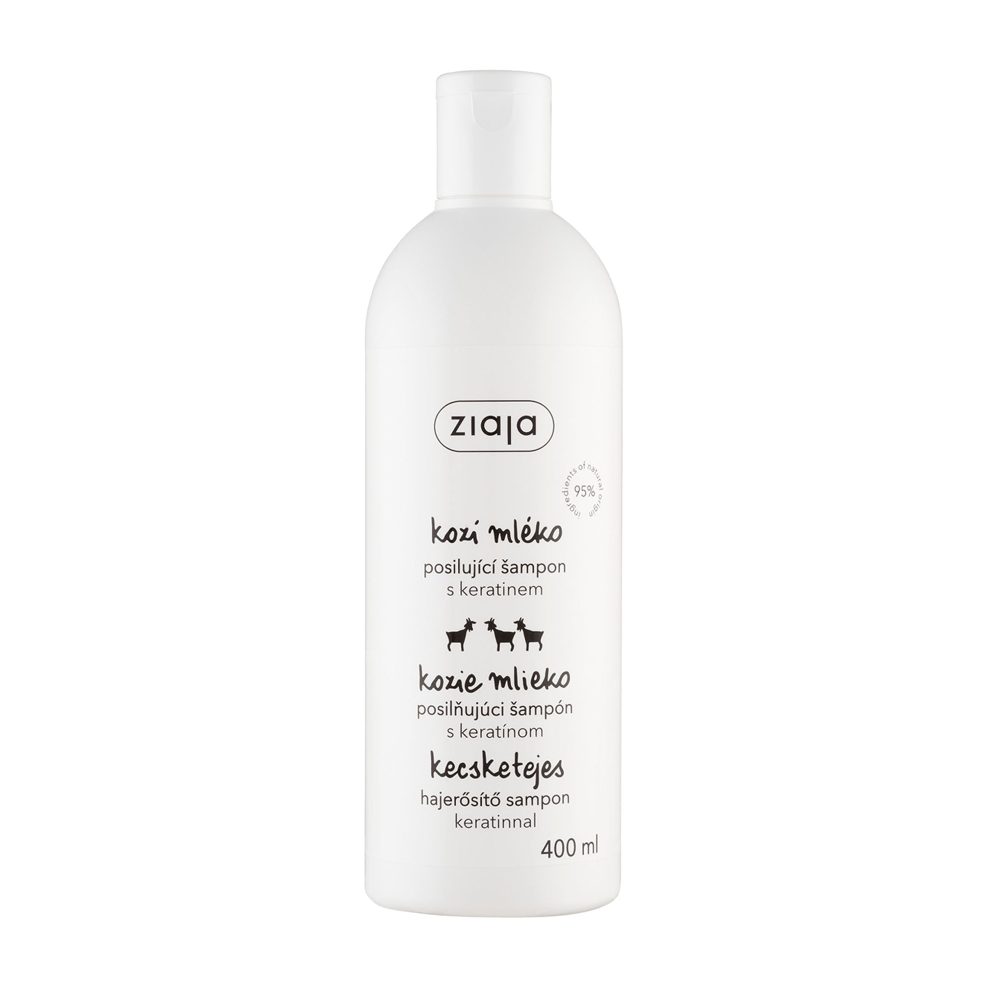 Ziaja Ziegenmilch Shampoo, 400 ml