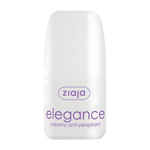 Ziaja Elegance creamy anti-perspirant roll-on on a white background