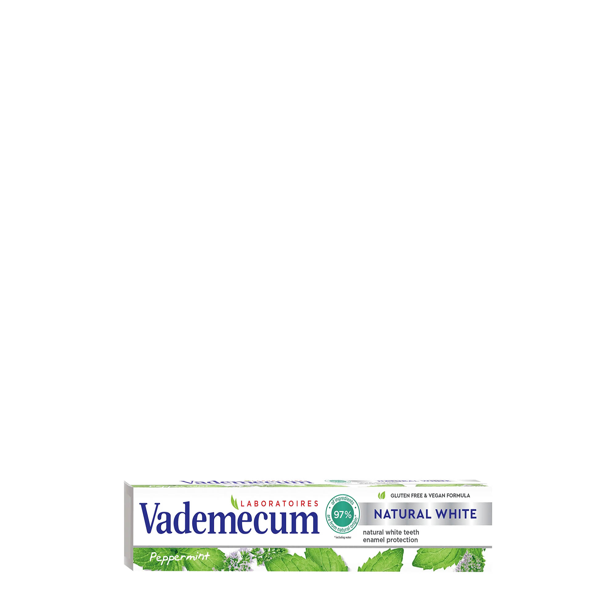 vademecum toothpaste natural white peppermint