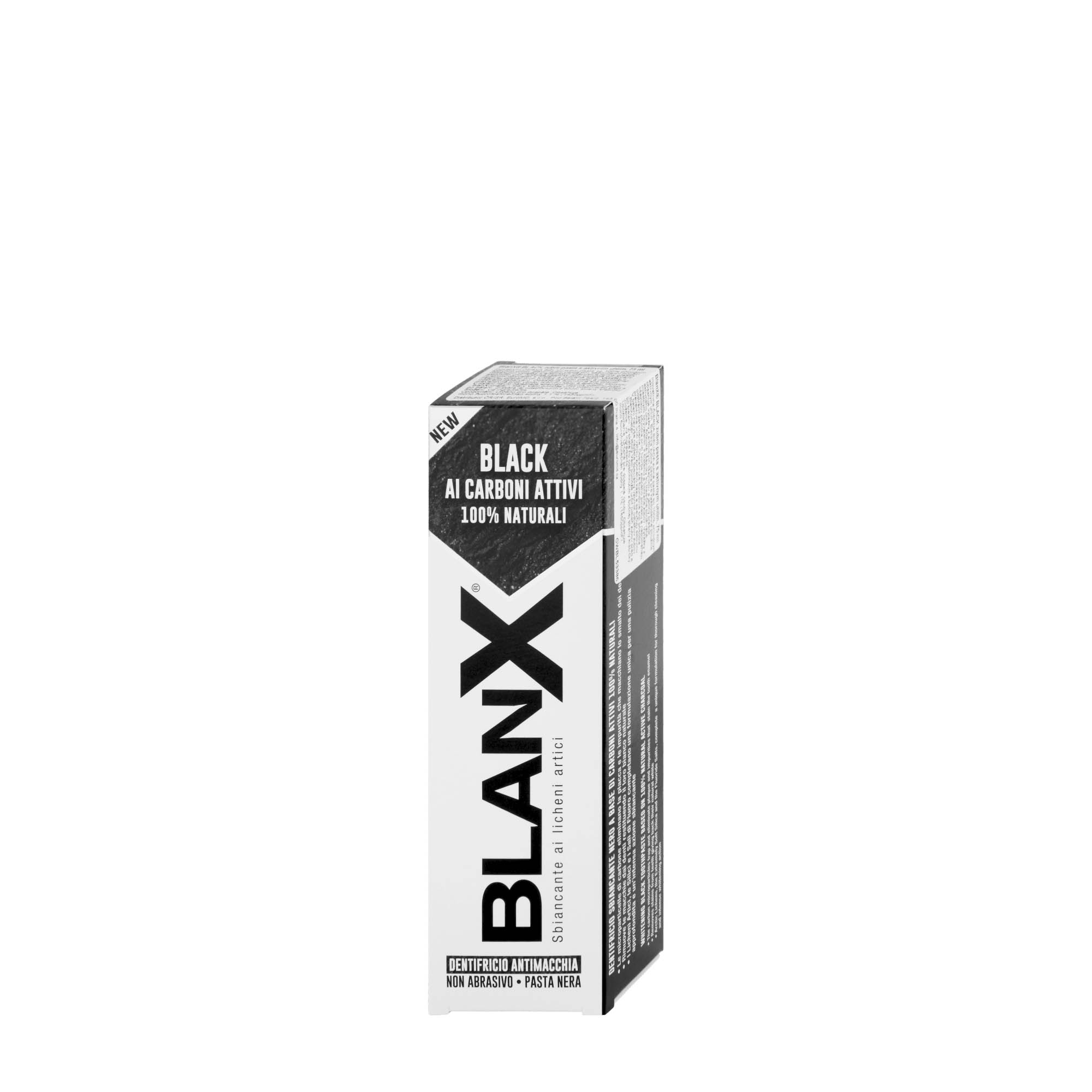 blanx toothpaste black activated charcoal whitening