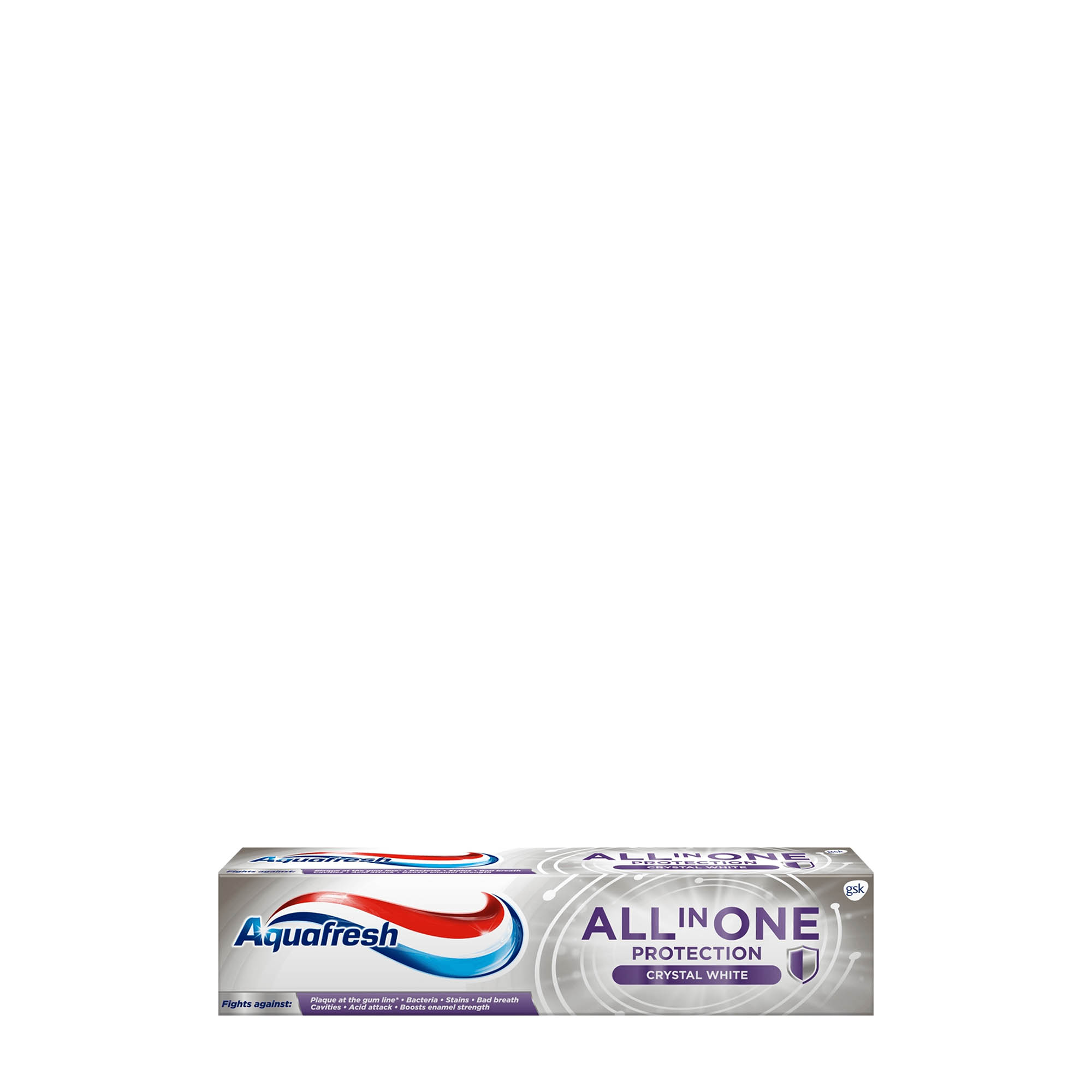 aquafresh toothpaste all on one protection crystal white 100ml