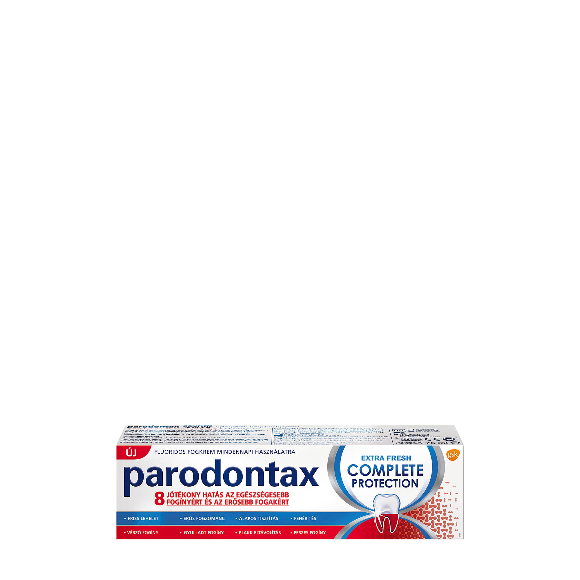 parodontax toothpaste complete protection extra fresh