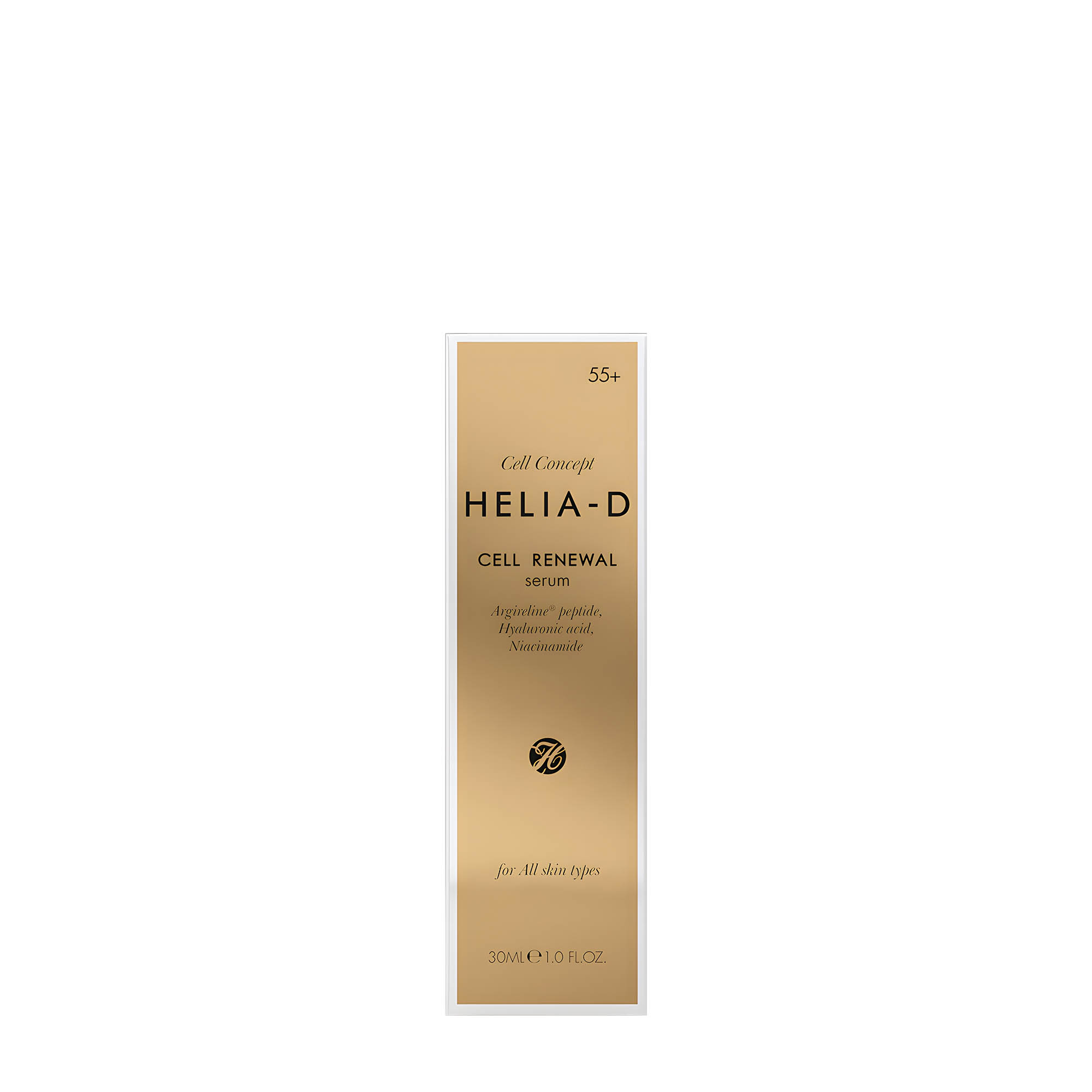 helia d face serum cell concept cell renewal 55+