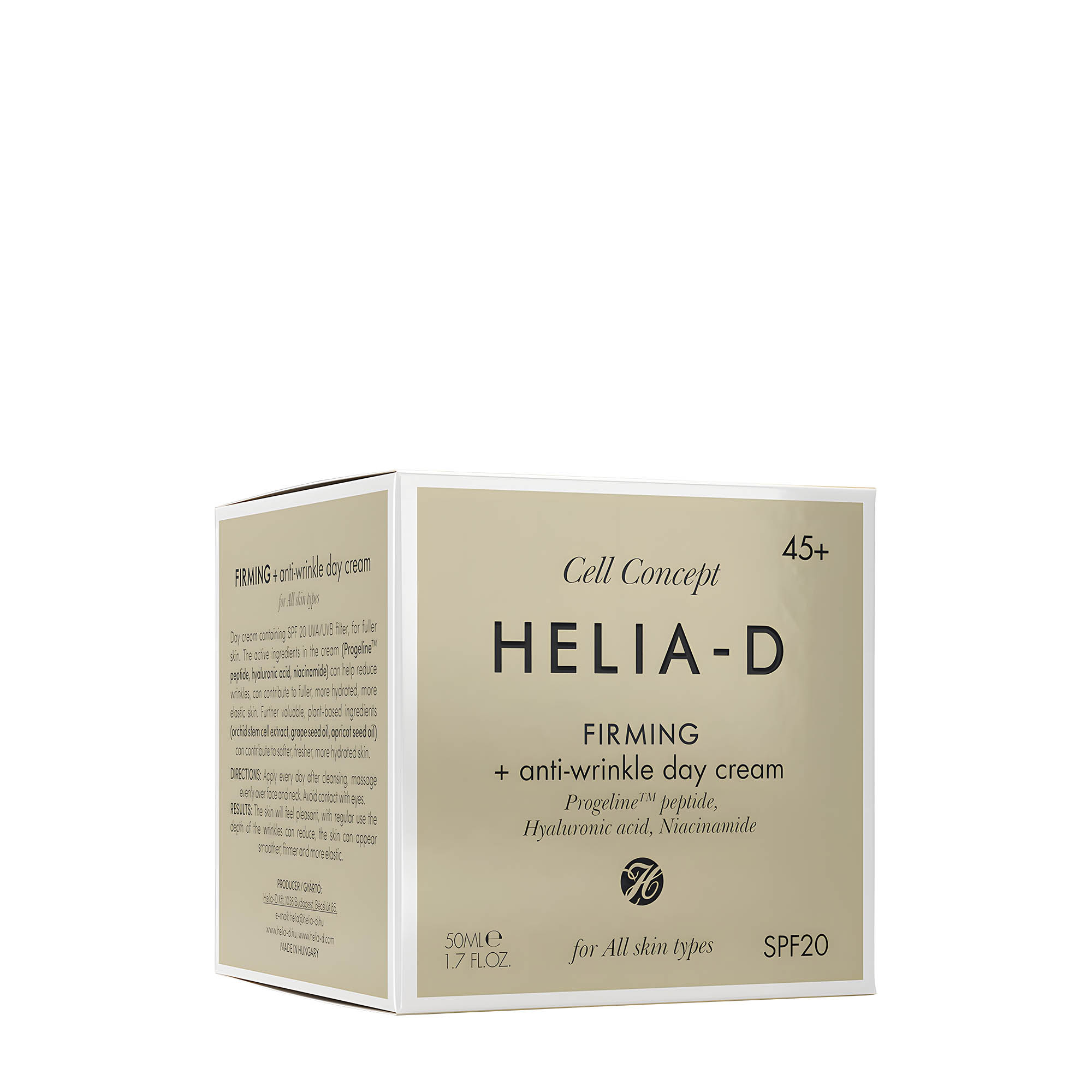 helia d day cream cell concept firming anti wrinkle 45+