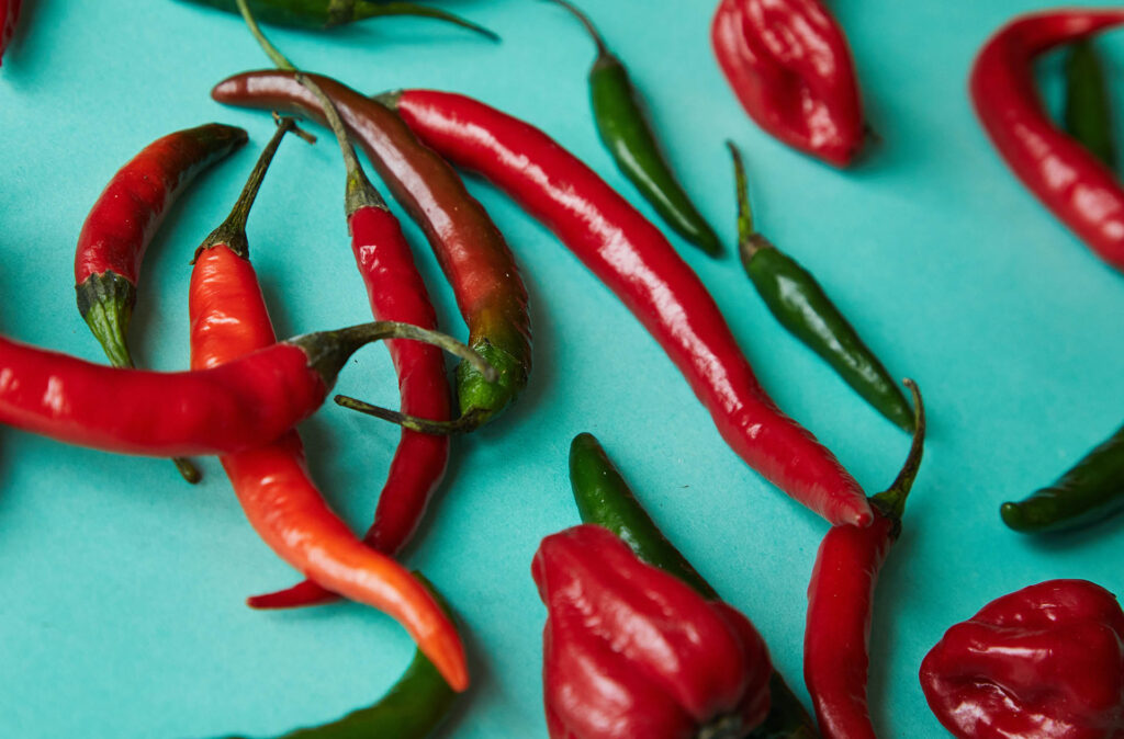 Eat spicy: Chili & more