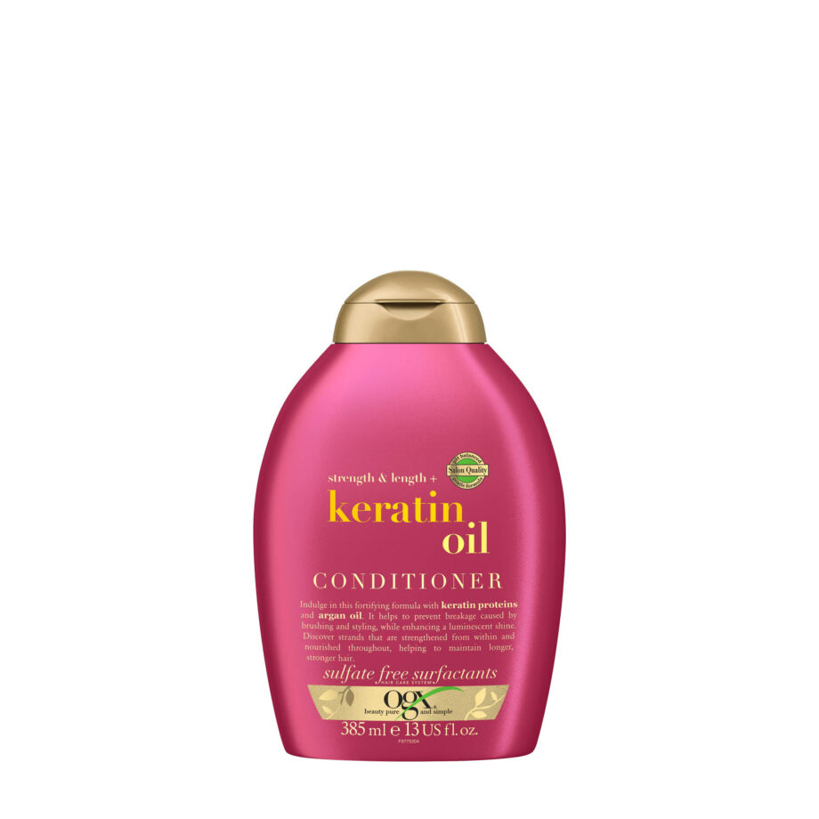ogx conditioner strength length keratin oil