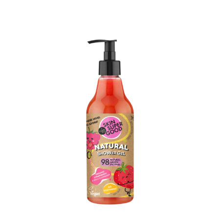 skin super good natural shower gel go soothing