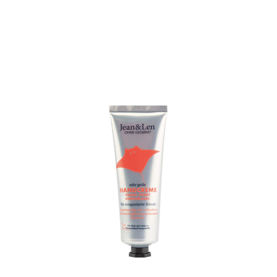 jean&len hand cream soft care hyaluronic acid for stressed hands